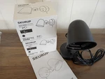 2 Ikea Skurup Wall Lamps Sconces Black Adjustable 110V Cord - Open Box. Fixed Price $34.97.