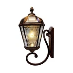 Gama Sonic Solar Outdoor Wall Light, Royal Bulb Exterior Sconce Lamp, Brushed.... Fixed Price $243.68.