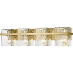 Z-lite 1938-4V-MGLD Bennington Light 29.25 Inch Modern Gold Vanity Wall. Fixed Price $498.00.