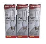 New Satco S3162 Jd Mini Can 50W E11 Clear 120V Pack Light Bulbs. Fixed Price $19.00.