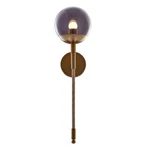 Kalco Lighting Boba Wall Sconce, Winter Brass - 519121WB. Fixed Price $493.00.