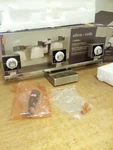 Allen + Roth Campbell 3-LIGHT Vanity Bar 2525806 "no Shades". Fixed Price $34.99.