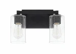 Capital Lighting Black Iron 119821BI-435 2-LIGHT 13"W Bathroom Vanity. Fixed Price $61.07.