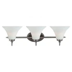 Sea Gull Lighting Montreal 3-LIGHT Antique Brushed Nickel Vanity. Fixed Price $24.99.