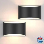 Folksmate Modern Led Wall Sconces 3000K Warm White Set Of 2 10W Up And Down. Fixed Price $64.41.