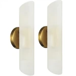 2PCS Bathroom Vanity Light Brass Wall Sconces Cylinder. Fixed Price $124.00.