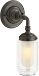 Kohler Lighting 72584 Artifacts 12" Tall Bathroom Sconce. Fixed Price $257.40.