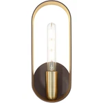 Livex Lighting 45762-07 Ravena Wall Sconce Bronze With Antique Brass Accents. Fixed Price $135.96.