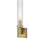 Z-lite 3031-1S-RB Beau Wall Sconce, 1-LIGHT 60 Watts, Rubbed Brass. Fixed Price $118.37.