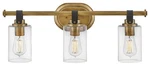 Hinkley Lighting 52883 Halstead 24"W Bathroom Vanity - Brass. Fixed Price $349.00.