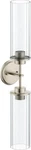 Moen YB1762BN Bathroom Vanity Fixture Double 2-LIGHT Sconce In Brushed Nickel. Fixed Price $265.00.