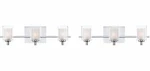 Quoizel KLT8603CLED Three Light Bath Vanity Fixture, Polished Chrome - 2 Pack. Fixed Price $465.27.