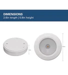 Project Source Led Puck Lights 2-PACK Battery Powered Tap On/off 80 Lumens. Fixed Price $5.00.