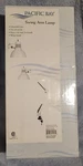 Pacific Bay Articulating Swing Arm Light W/ Clamp Drafting Desk White Nib. Fixed Price $50.99.