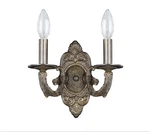 Crystorama Lighting Group 5122-VB Paris Market 10" Tall Wall Sconce. Fixed Price $49.00.