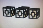 Home Decorators H10052 Shag 3 Lite Wall Mount Bathroom Vanity Fixture Bronze. Fixed Price $40.00.