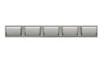 Allen + Roth Kinsley 37-IN 5-LIGHT Brushed Nickel Led Modern/contemporary Vanity. Fixed Price $65.00.