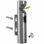 Elitra Wall Mounted Outdoor Stainless Steel Cigarette Butt Receptacle - Silver. Fixed Price $36.99.