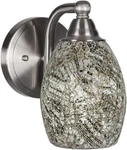 Brushed Nickel Paramount 1-LIGHT Wall Sconce Elegant Lighting Fixture. Fixed Price $249.99.