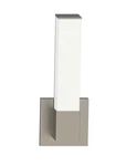Trans Globe Lighting LED-22440 Saavy 4" Tall Bathroom Sconce Nickel. Fixed Price $43.99.