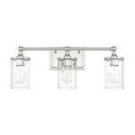 Open Box: Capital Lighting Camden 3 Vanity, Polished Nickel. Fixed Price $199.99.