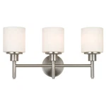 Design House 556209 Aubrey 3 Light 11" Tall Wall Sconce - Nickel. Fixed Price $167.23.
