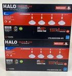 8PK Halo Quicklink 4 In. Selectable Cct Direct Mount Canless Led Recessed Light. Fixed Price $64.99.
