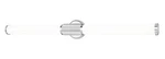 Z-lite 1021-40W-LED Solange Light 41"W Bath Bar Nickel. Fixed Price $342.00.