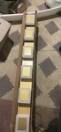 Fdpby 6 Led Bathroom Lights Over Mirror Gold Acrylic Modern Vanity. Fixed Price $120.00.