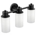 Moen DN0763BL Matte Black Three Globe Bath Light. Fixed Price $219.79.