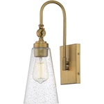 Savoy House Lighting 9-108-1-322 York Swing Wall Lamp Warm Brass. Fixed Price $208.00.