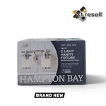 Hampton Bay Truitt 2-LIGHT Vanity Brushed Nickel 1001 255 104. Fixed Price $29.90.