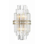 Used Crystorama Lighting HAY-1402-AG Hayes Wall MOUNT-14.25 Inches. Fixed Price $423.30.