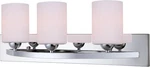IVL370A03CH-O Ltd Hampton Light Vanity With Flat Opal Glass, Chrome. Fixed Price $103.71.