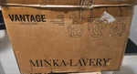 Minka Lavery 3173 Camrin Vantage Bathroom Fixture -3 Lights, Coal Black 21" Wide. Fixed Price $65.00.