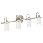 Moen YB6464BN Brushed Nickel Four Globe Bath Light. Fixed Price $390.10.