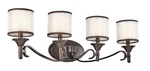 Kichler 45284MIZ - Lacey Light Mission Bronze Bath Vanity Fixture. Fixed Price $49.00.