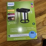 Philips Led Outdoor Wall Lantern - Bright White Porch Light Solar Motion. Fixed Price $47.99.