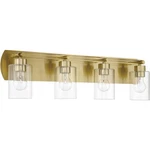 Craftmade 17631SB4 Hendrix Bathroom Vanity Light Satin Brass. Fixed Price $156.96.