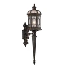 Fine Art Devonshire Single Light 32" High Outdoor Wall Sconce 414681-ST. Fixed Price $878.00.