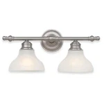 Sea Gull Royce Light 20 Inch Bath Vanity, Brushed Steel, RV800/25-12. Fixed Price $65.97.