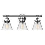 Globe Electric Parker 3-LIGHT Chrome Wall Sconce. Fixed Price $145.19.