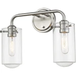 Z-lite 471-2V-BN Delaney Light 15 Inch Brushed Nickel Vanity Wall. Fixed Price $109.56.
