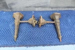 Antique Cast Iron Exterior Wall Sconce Light Fixture Restoration Project. Fixed Price $350.00.