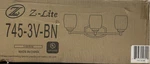 Z-lite 745-3V-BN Kendrick Light 23"W Vanity Brushed Nickel *read*. Fixed Price $149.99.