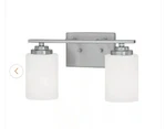 Millennium Lighting Durham 2-LIGHT Bath Vanity, 7.88" Tall, 14.25" Wide. Fixed Price $39.95.