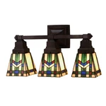 Meyda Tiffany 31248 Stained Glass / Light 20"W Bathroom -. Fixed Price $595.80.