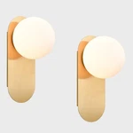Holkirt Wall Sconces Set Of Two,modern Brass, Type 1-LIGHT 2-PACK. Fixed Price $278.30.