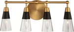 Elegant Ponti Mid-century Bath FIXTURE-4 Light. Fixed Price $865.00.