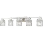 Z-lite 6101-5V-BN Jacqueline Bathroom Vanity Light Brushed Nickel. Fixed Price $246.50.